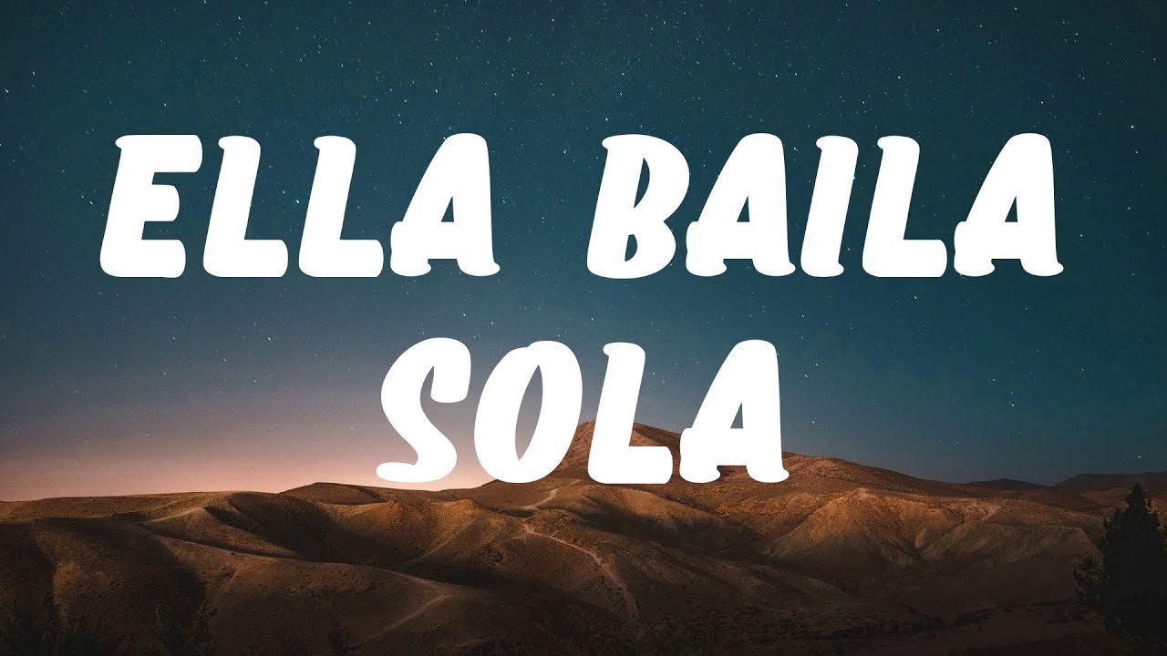 Eslabon Armado, Peso Pluma - Ella Baila Sola (Letra / Lyrics) | Excesos ...