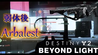 【Destiny2】弱体後アーバレストは驚異的！？　強すぎる、、