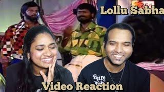 Lollu Sabha  Subramaniyapuram😂🤣🤭😁 Video Reaction | Vijay Tv | Tamil Couple Reaction