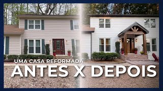 ANTES E DEPOIS DA REFORMA | Vem ver comigo a mudança dessa casa