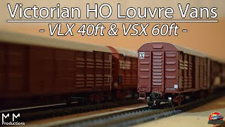 Victorian HO Louvre Vans - VLX \u0026 VSX | Auscision, On Track \u0026 Powerline Models Showcase/Comparison