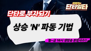 [정영석의 단타일타] 상승 'N' 파동 기법