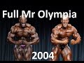 MR OLYMPIA 2004 Ronnie Coleman Jay Cutler