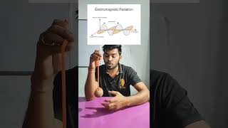 #shorts how electromagnetic wave produces? 〰️〰️〰️ #physics #science