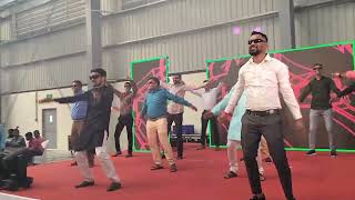 lazy dance /vertiv energy pvt.ltd chakan/ कंपनी मध्ये रोज होणारा व्यायाम डान्सच्या रुपात साजर केला