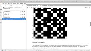 Biopython Tutorials Pt 4: Pairwise alignment & Dot Plot