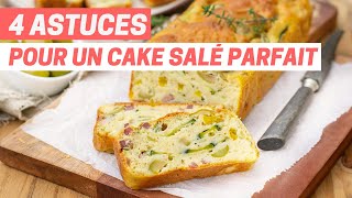 4 ASTUCES pour un CAKE SALÉ PARFAIT ! | MARMITON