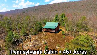 Pennsylvania Cabins For Sale | $399k | 46+ Acres | Pennsylvania Land For Sale | Mountain Land