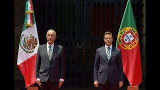 Visita de Estado del Presidente de la República Portuguesa, Marcelo Rebelo de Sousa: Bienvenida