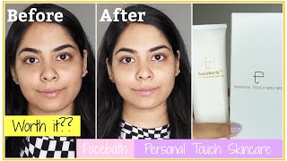 Personal Touch Skincare- Facebath Milky Foaming Cleanser | Review week | Facial Glow | All skintypes