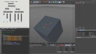 cinema4d+python →osc → max