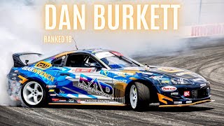 Dan BURKETT | Every 2022 Formula Drift Battle Runs | Ranked 18