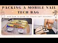 PACKING A MOBILE NAIL TECH BAG