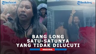 Bang Long Jadi Satu-satunya Warga yang Ogah Dilucuti Polisi