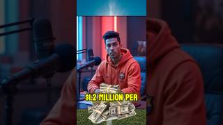 Messi total monthly income 😱😱😱 #youtubeshorts #shortsvideo