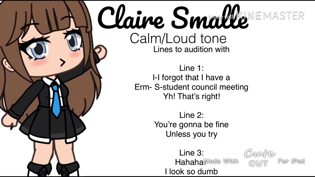 Claire Audition Lines Voice Acting Youtube