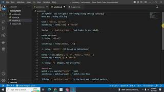 How to Get a Substring in Python | String Slicing Explained