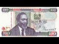 Paper money Kenya - Kenya Schilling - banknotes - banknotes