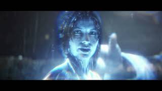 Cortana Before Halo Infinite - "Finger Snap" Cutscene Halo 2 Remastered Blur Scene Prophet