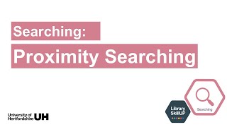 Proximity Searching in Databases