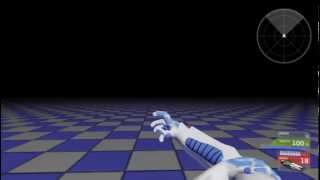 UDK gravity gun test and updated folding pistol
