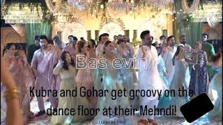 Kubra Khan And Gohar Rasheed Dance Performance On Their Wedding | Kubra Khan Wedding