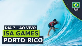 ISA SURFING GAMES PORTO RICO - 01/03 - DIA 7 - AO VIVO