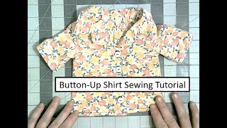 Button-Up Shirt Tutorial