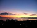 lausanne panorama sunset