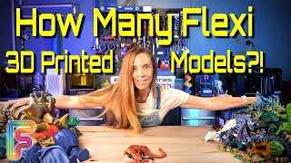 How many 3D Printed Articulated Models have I printed!?