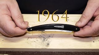 Restoration and sharpening of an old Russian razor to a hair splitting sharpness