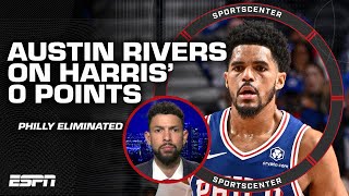 You're paying him $180M! - Austin Rivers unhappy with Tobias Harris' 0 PTS in Ga