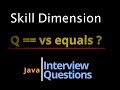 Difference between == and equals() method | Java Interview Questions Series