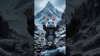 A short action movie, the brave bunny