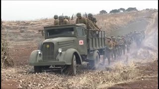 Chinese Army set traps along the vital route of the Japanese and ambushed to annihilate them.