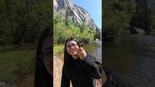 Chill vlog to mirror lake in Yosemite valley