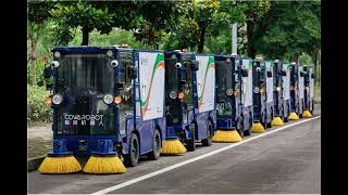 The Robosweeper: China Mass Produced Fully Driverless Sanitation Vehicle