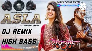 ASLA Dj Remix Song | Pranjal Dahiya | New Haryanvi Song