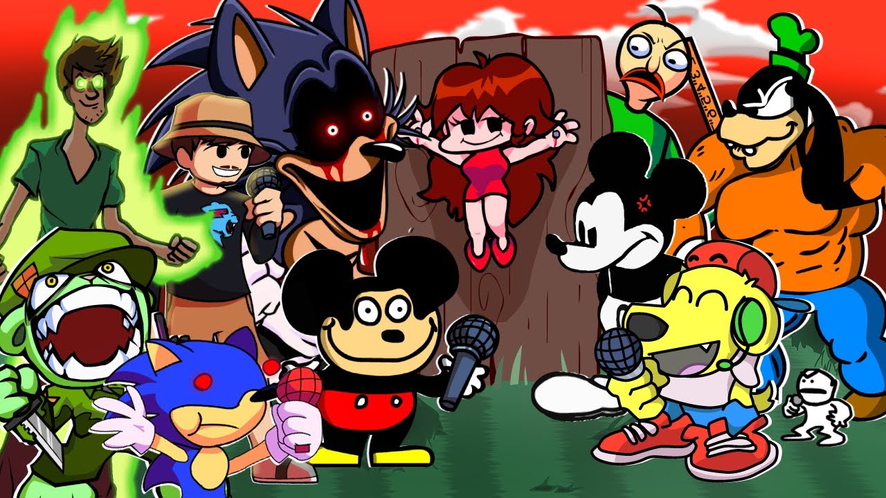 Friday Night Funkin Everyone Sings Nelopos