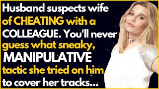 Husband suspects wife of cheating with a colleague. She employs a sneaky tactic to cover her tracks