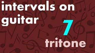 Train Your Ear - Intervals on Guitar (7/15) - Tritone (b5)