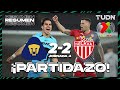 Resumen y goles | Pumas 2-2 Necaxa | Liga Mx - CL2024 J4 | TUDN