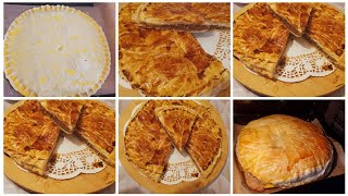 (la galette des rois)كعكة الملوك بي طريقتي سهلة والبسيطة