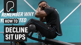 How To Do Decline Sit Ups