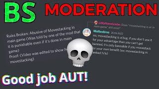Why AUT Moderation SUCKS (BONUS Cuz AUT screwd up)