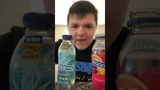 trying Snapple flavors ￼ element rain  versus fruit ￼ Punch ￼