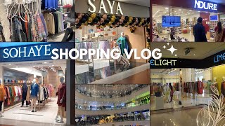 Shopping from Sohaye ,Limelight and much more..🛍️ | Fortress Square Mall | Vlog 15