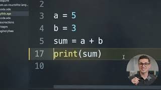Learn Python Addition in 10 Seconds ๐ | Add Two Numbers in Python #shorts