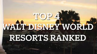 ALL 4 Walt Disney World Resorts I’ve Stayed In RANKED