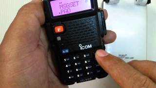 วิธีตั้งชื่อ icom V90 98 912 F95